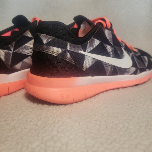 Nike Free 5.0 TR Fit 5 Print Women's Sneakers - Cross Training Athletic - Sz 6.5 - Picture 8 of 11